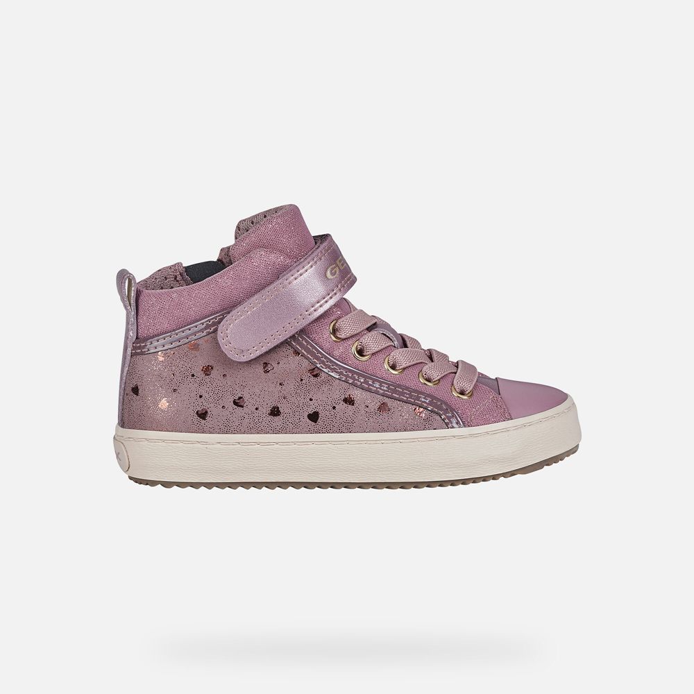 Basket Geox Kalispera - Rose - Fille 471325-FWH